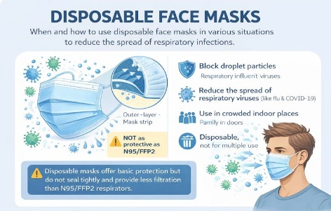 Short Science Explainer: Disposable Face Masks