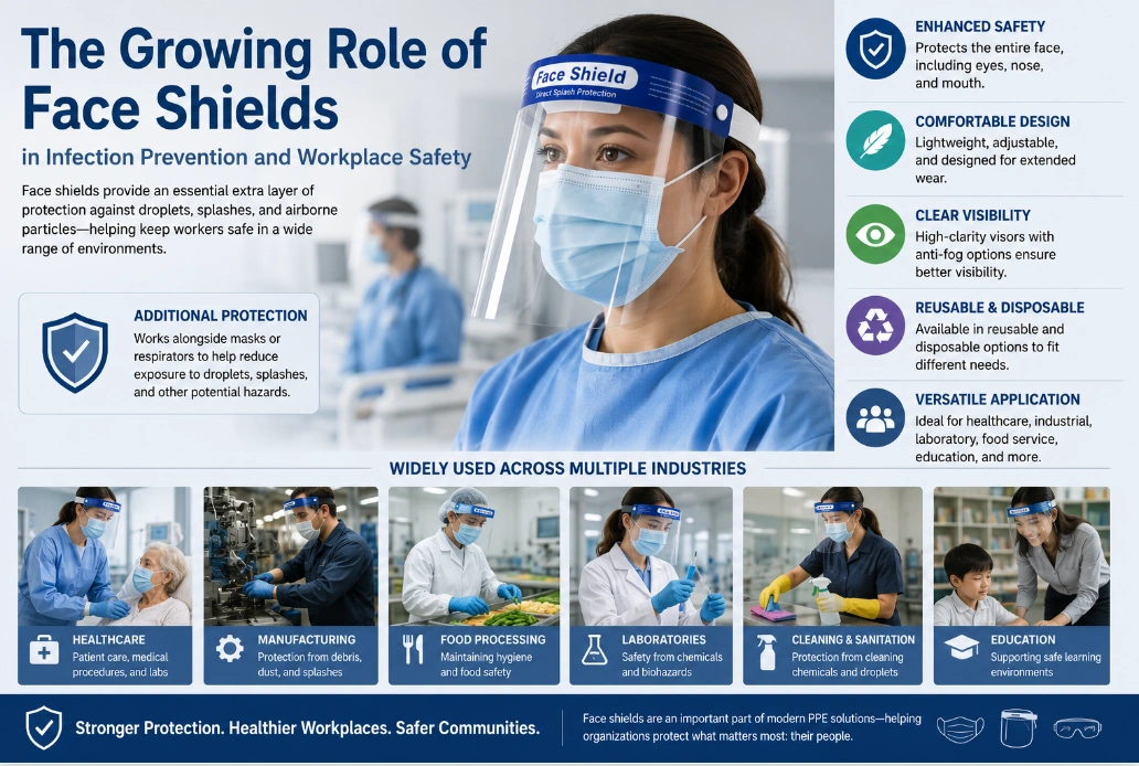 Face Shields Gain Importance Across Healthcare and Industrial Sectors Face Shields Gain Importance Across Healthcare and Industrial Sectors